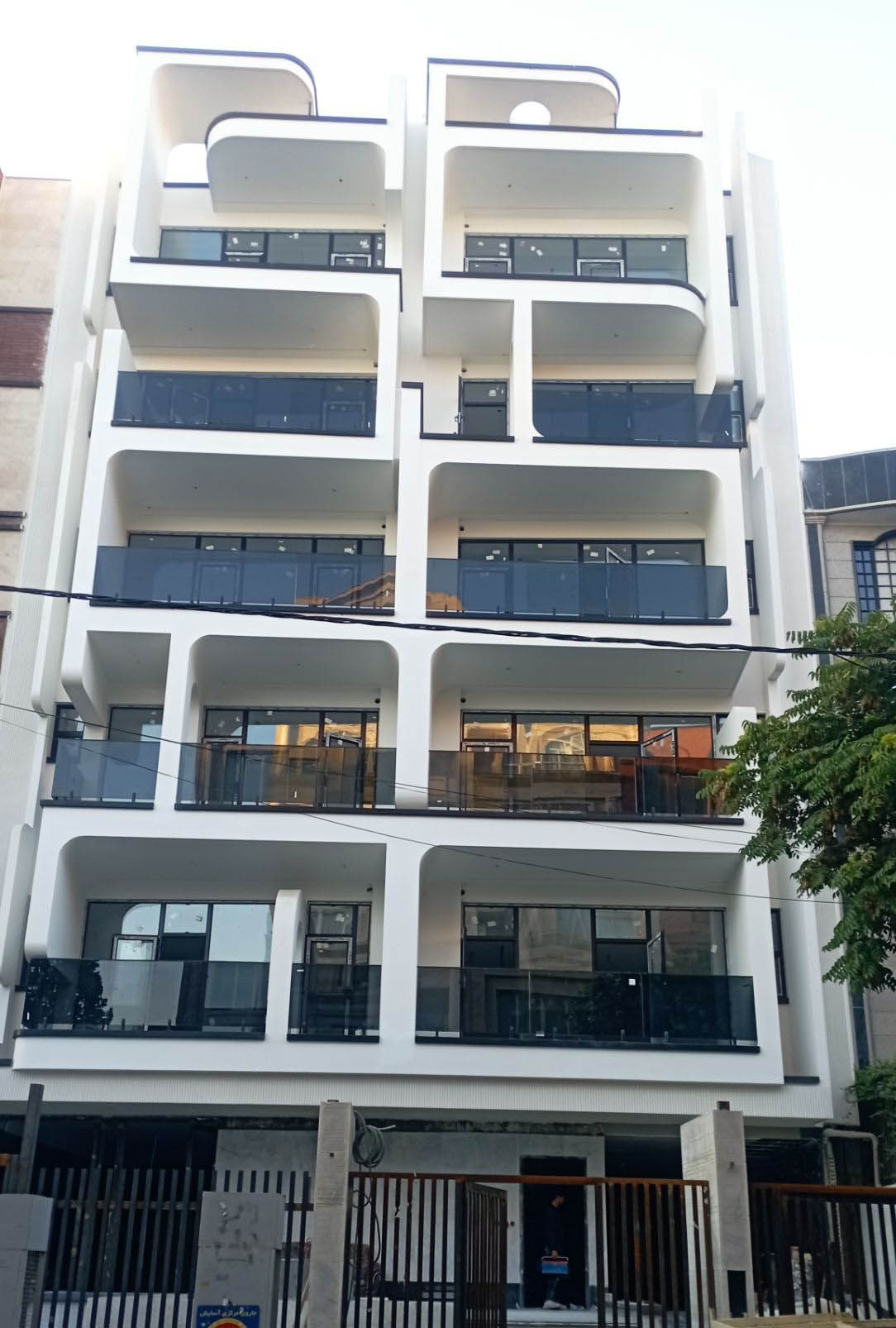 Execution of Glass Railing in Karaj worksammple of namadoor
